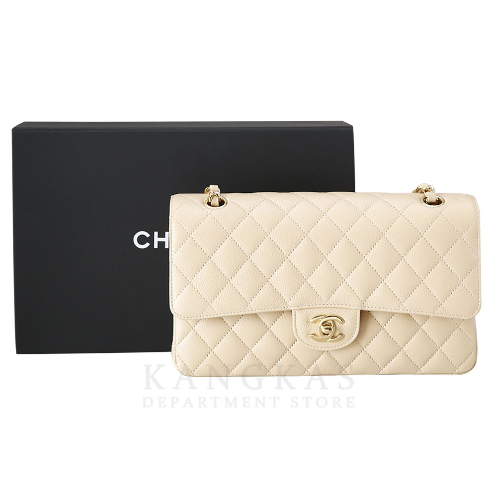 CHANEL(USED)샤넬 캐비어 클래식 미듐 플랩백