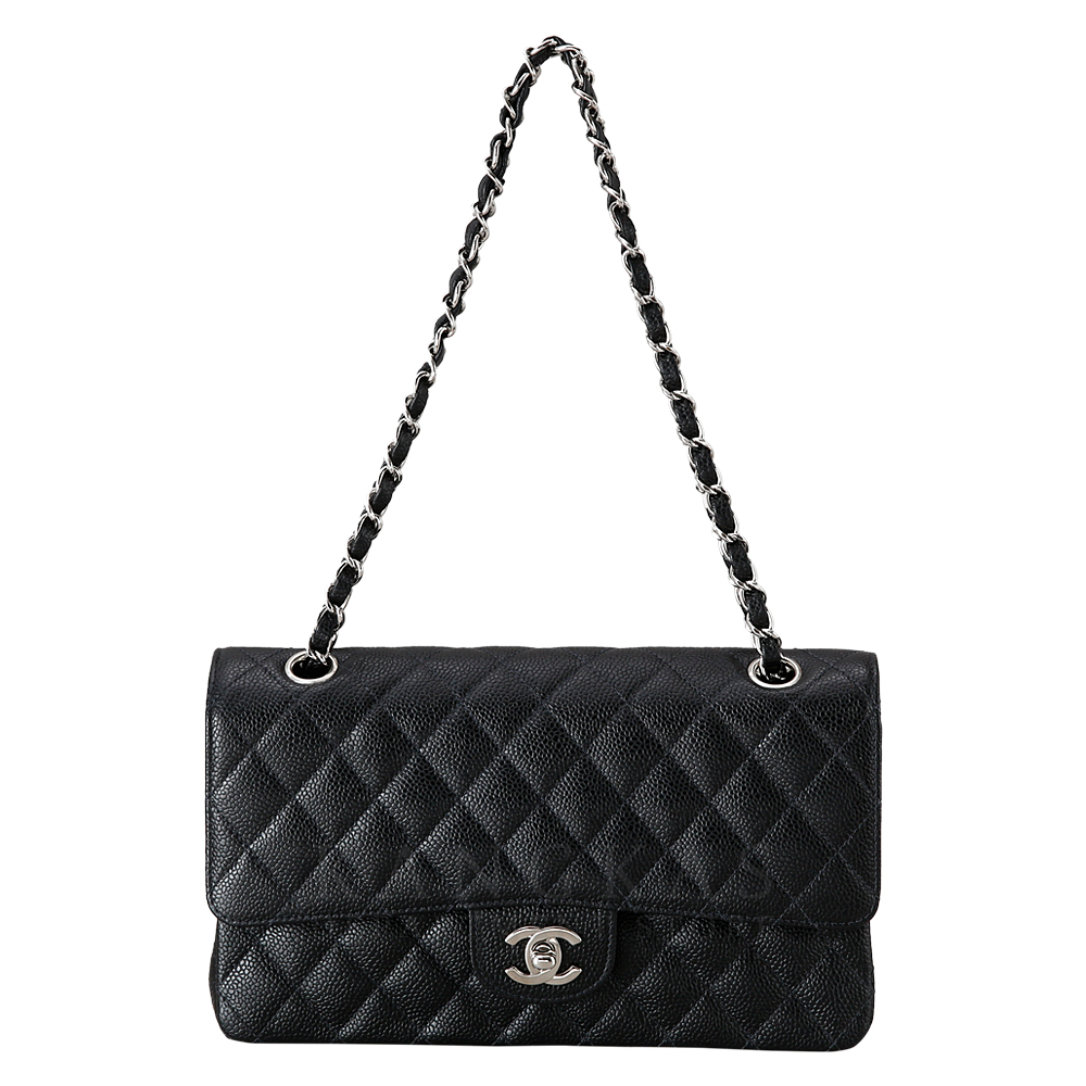 CHANEL(USED)샤넬 캐비어 클래식 미듐 플랩백