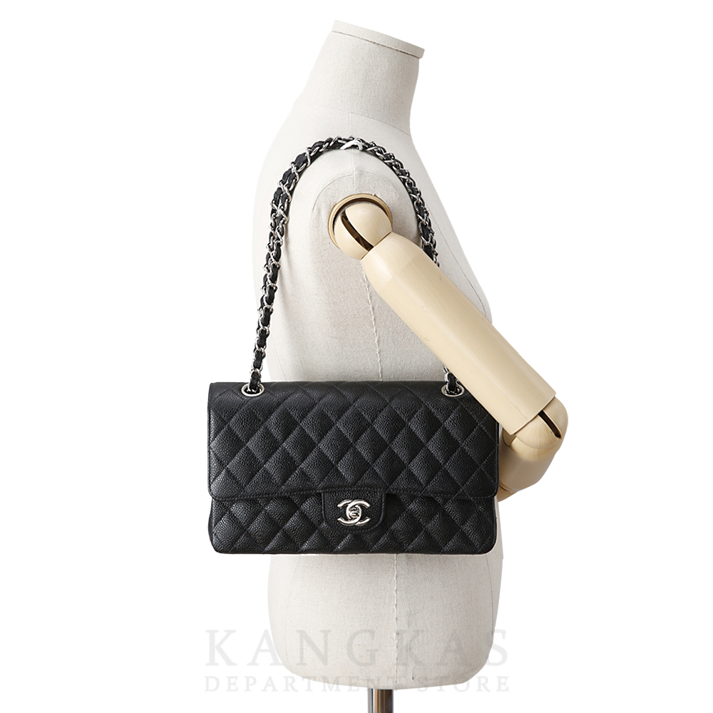 CHANEL(USED)샤넬 캐비어 클래식 미듐 플랩백