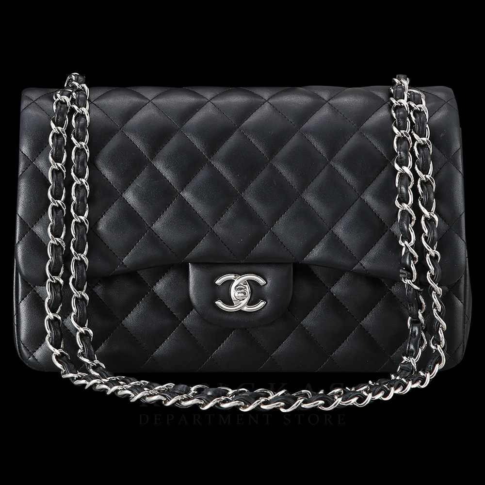 CHANEL(USED)샤넬 램스킨 클래식 라지 플랩백