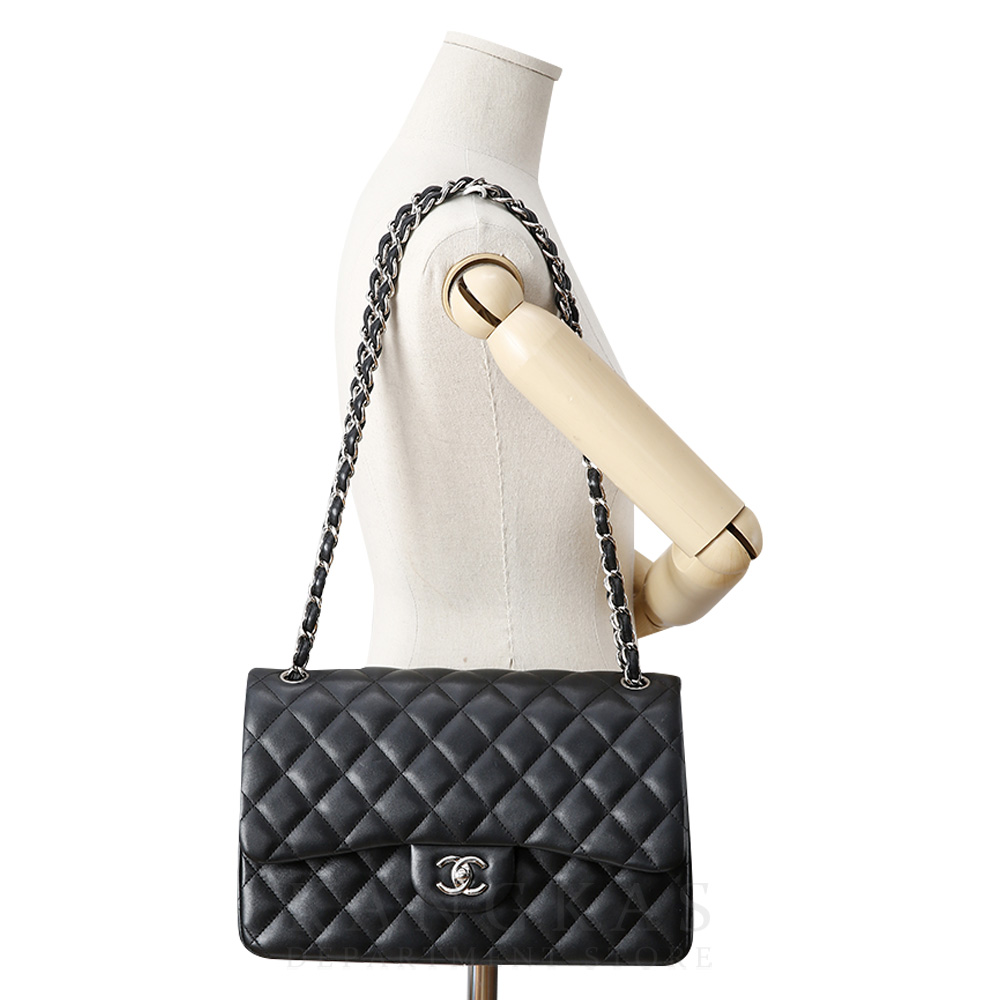 CHANEL(USED)샤넬 램스킨 클래식 라지 플랩백