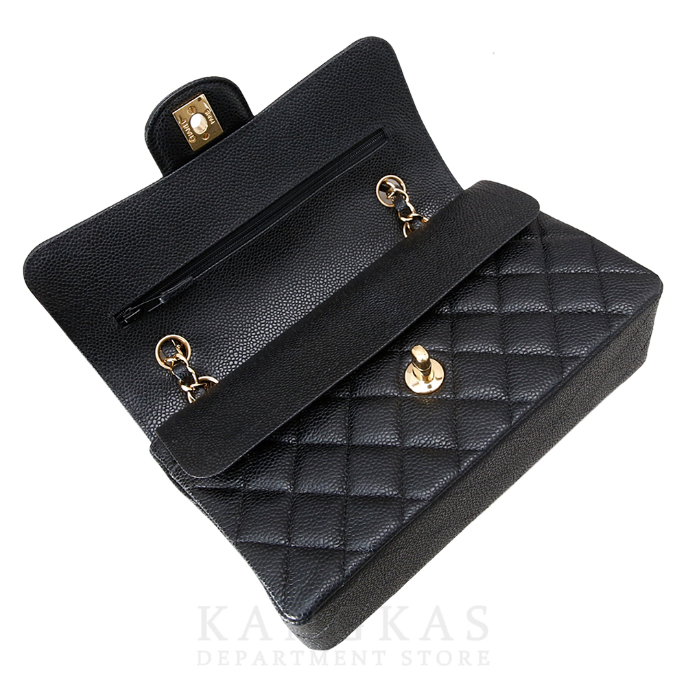 CHANEL(USED)샤넬 캐비어 클래식 스몰 플랩백 금장