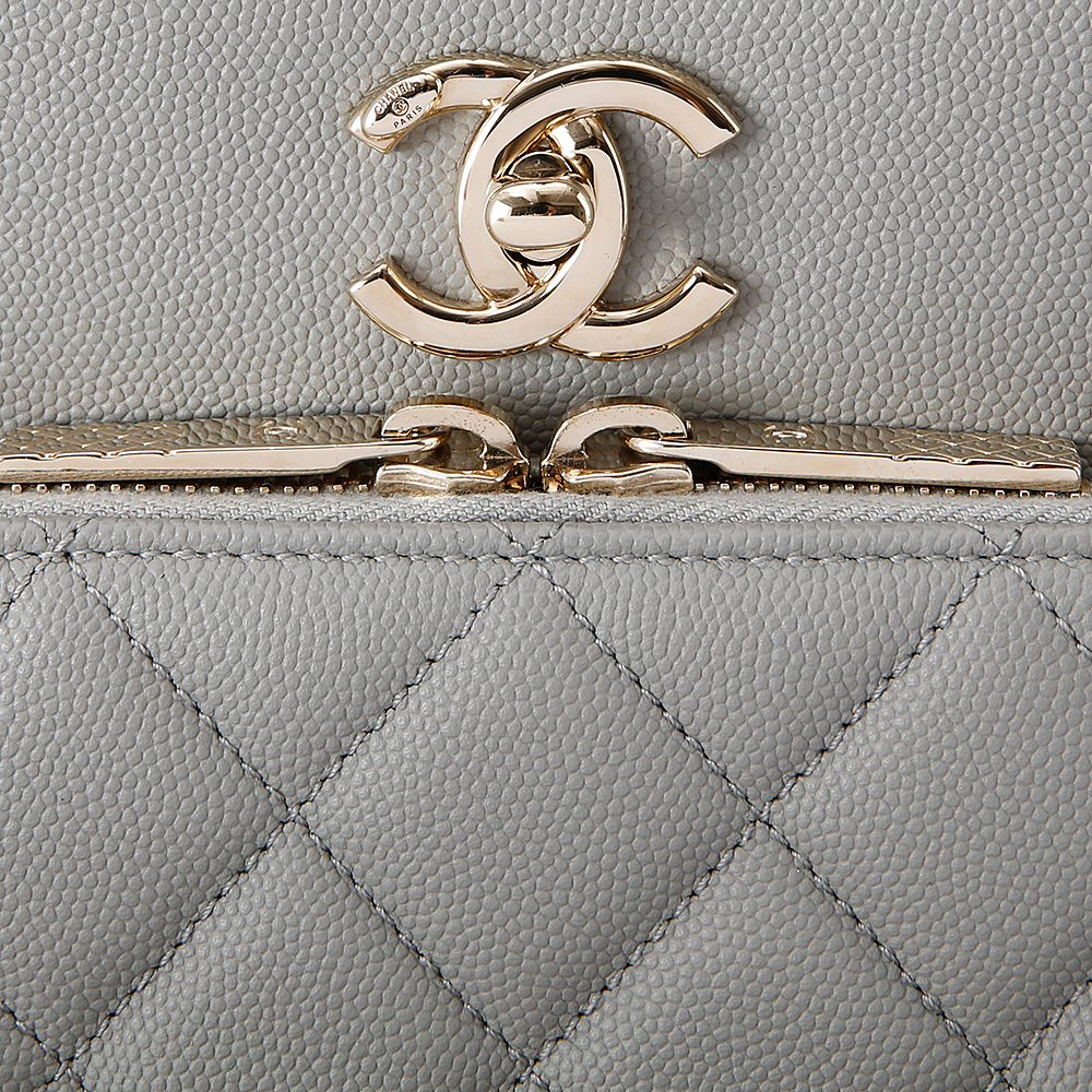 CHANEL(USED)샤넬 A93750 캐비어 비지니스 어피티니 토트겸 숄더백