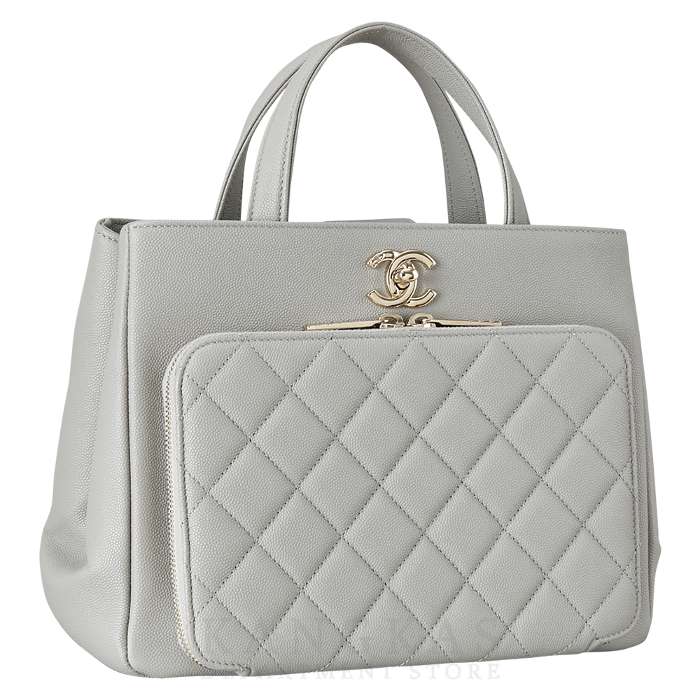 CHANEL(USED)샤넬 A93750 캐비어 비지니스 어피티니 토트겸 숄더백