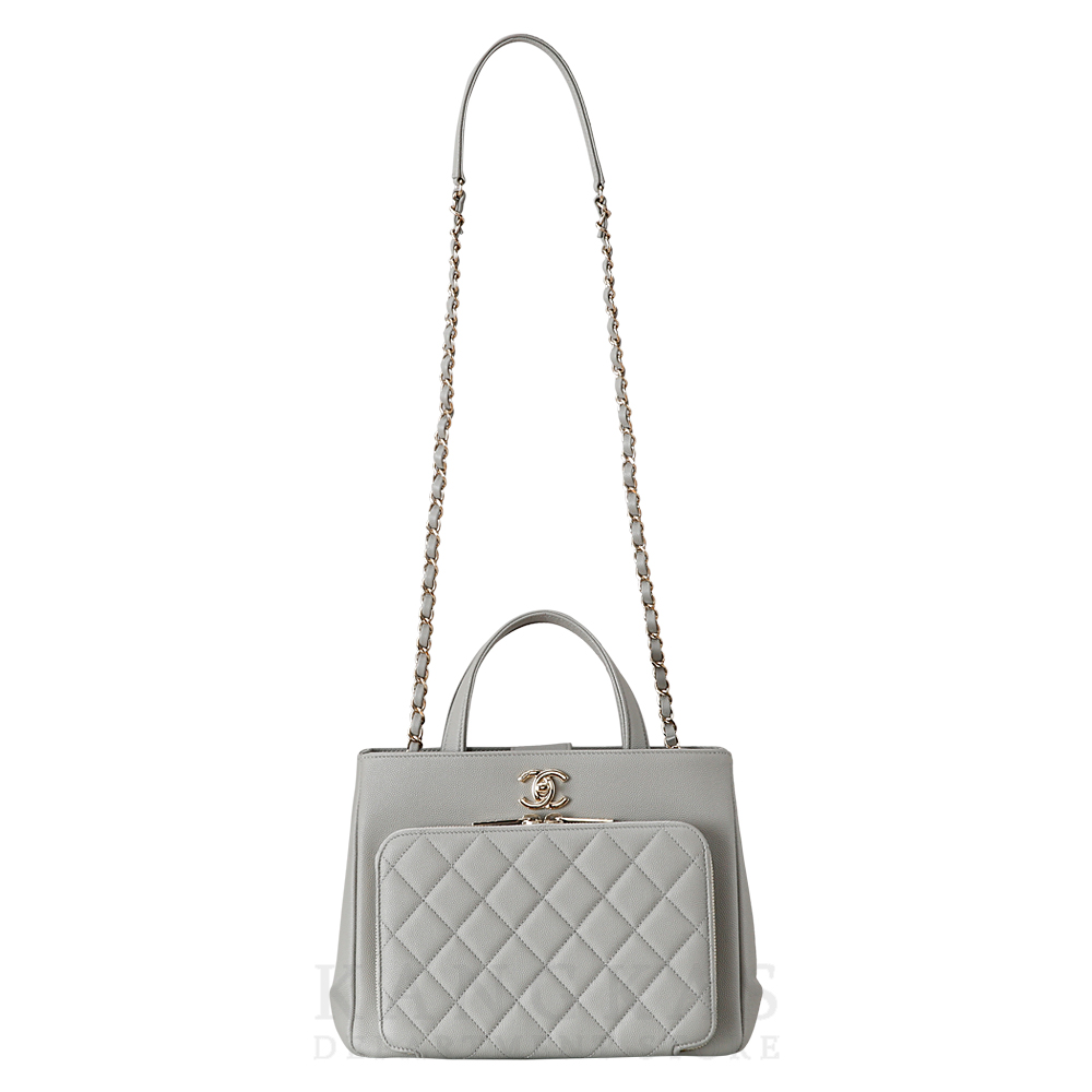 CHANEL(USED)샤넬 A93750 캐비어 비지니스 어피티니 토트겸 숄더백