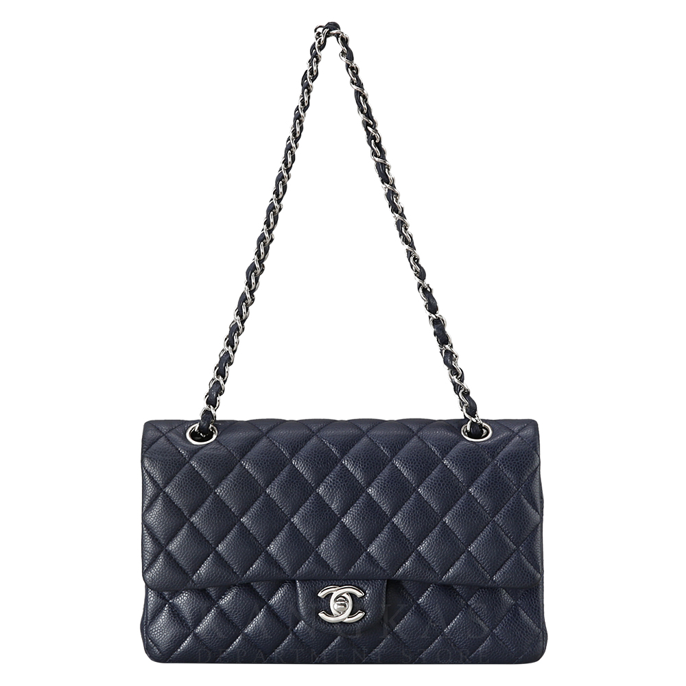 CHANEL(USED)샤넬 캐비어 클래식 미듐 플랩백