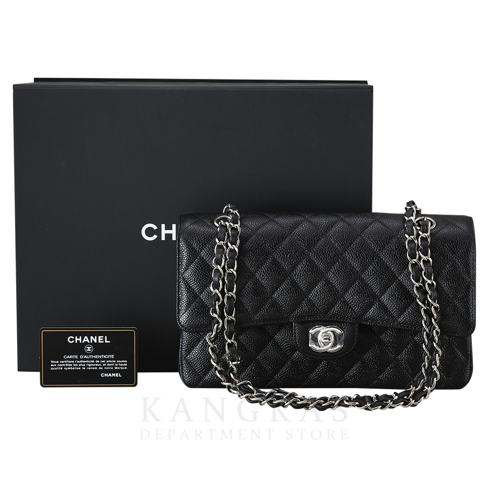 CHANEL(USED)샤넬 캐비어 클래식 미듐 플랩백