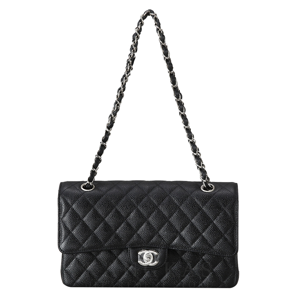 CHANEL(USED)샤넬 캐비어 클래식 미듐 플랩백