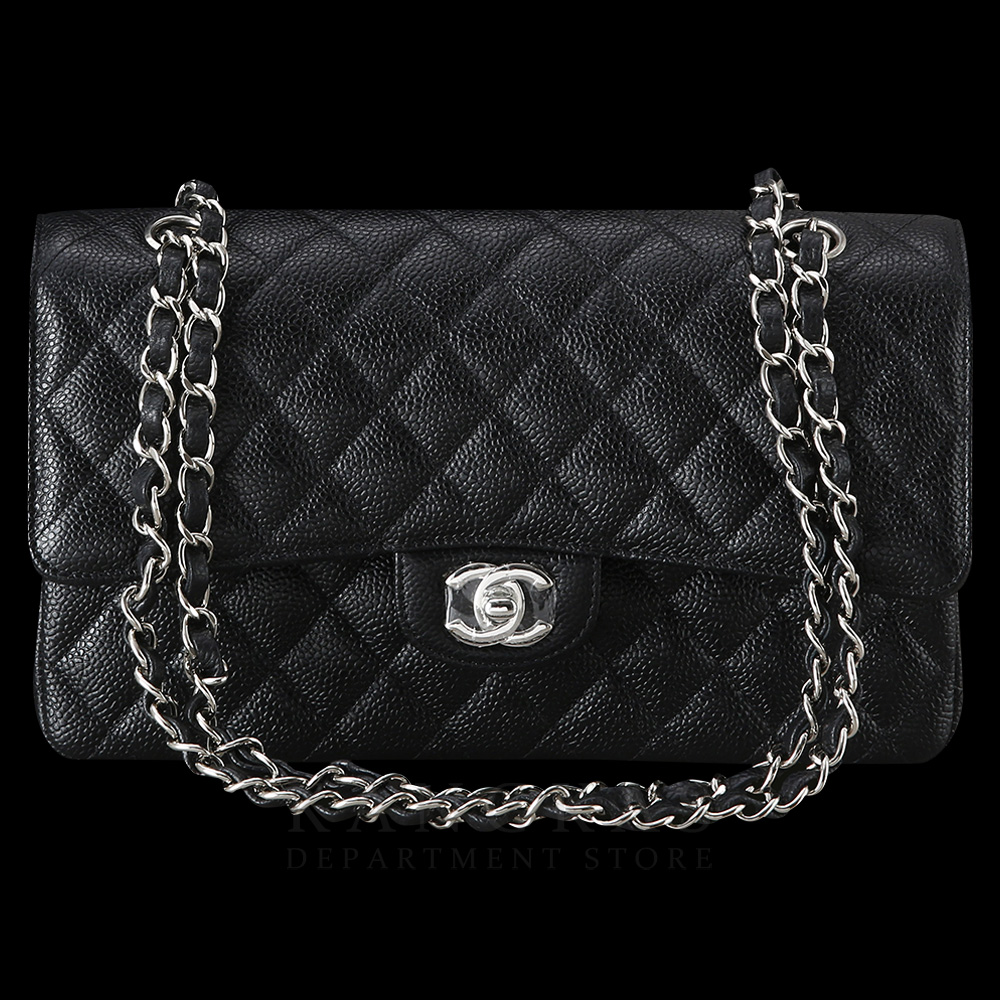 CHANEL(USED)샤넬 캐비어 클래식 미듐 플랩백
