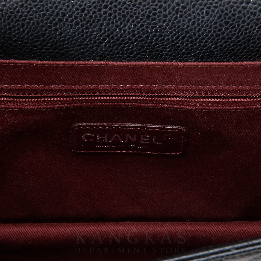 CHANEL(USED)샤넬 시즌 캐비어 체인 플랩백