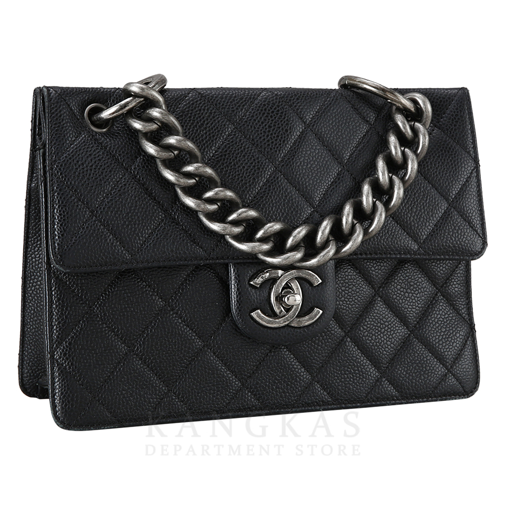CHANEL(USED)샤넬 시즌 캐비어 체인 플랩백
