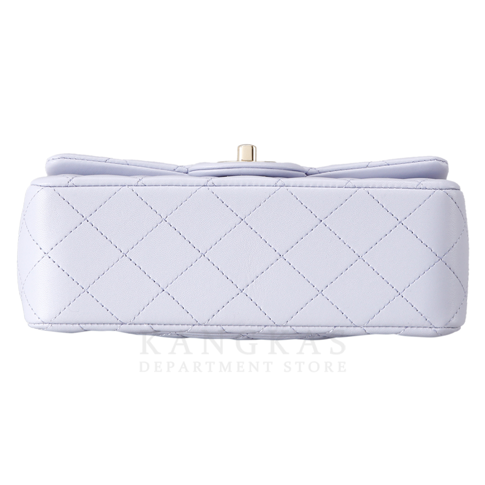 CHANEL(USED)샤넬 램스킨 클래식 뉴미니 탑핸들