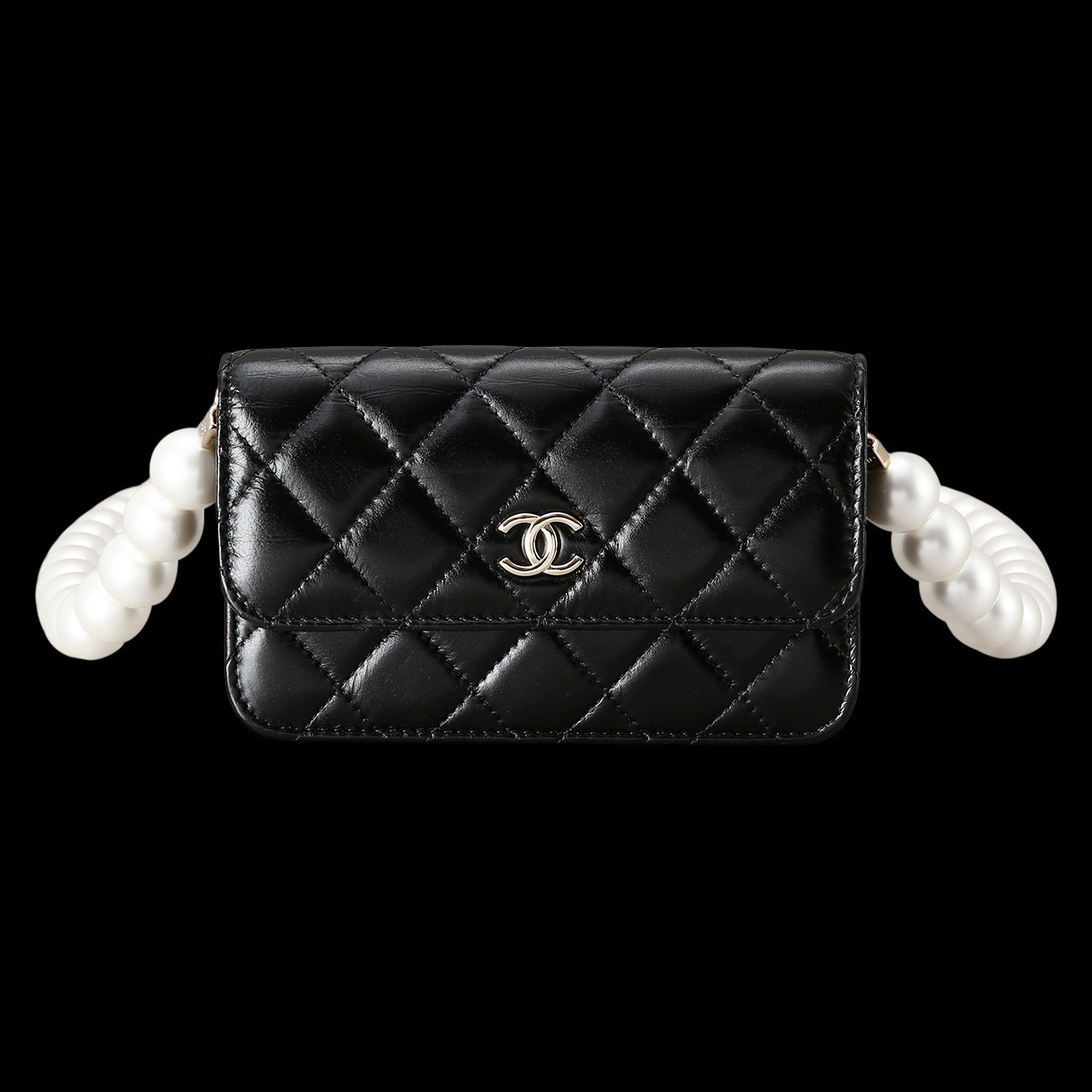 CHANEL(USED)샤넬 시즌 진주 체인 미니백