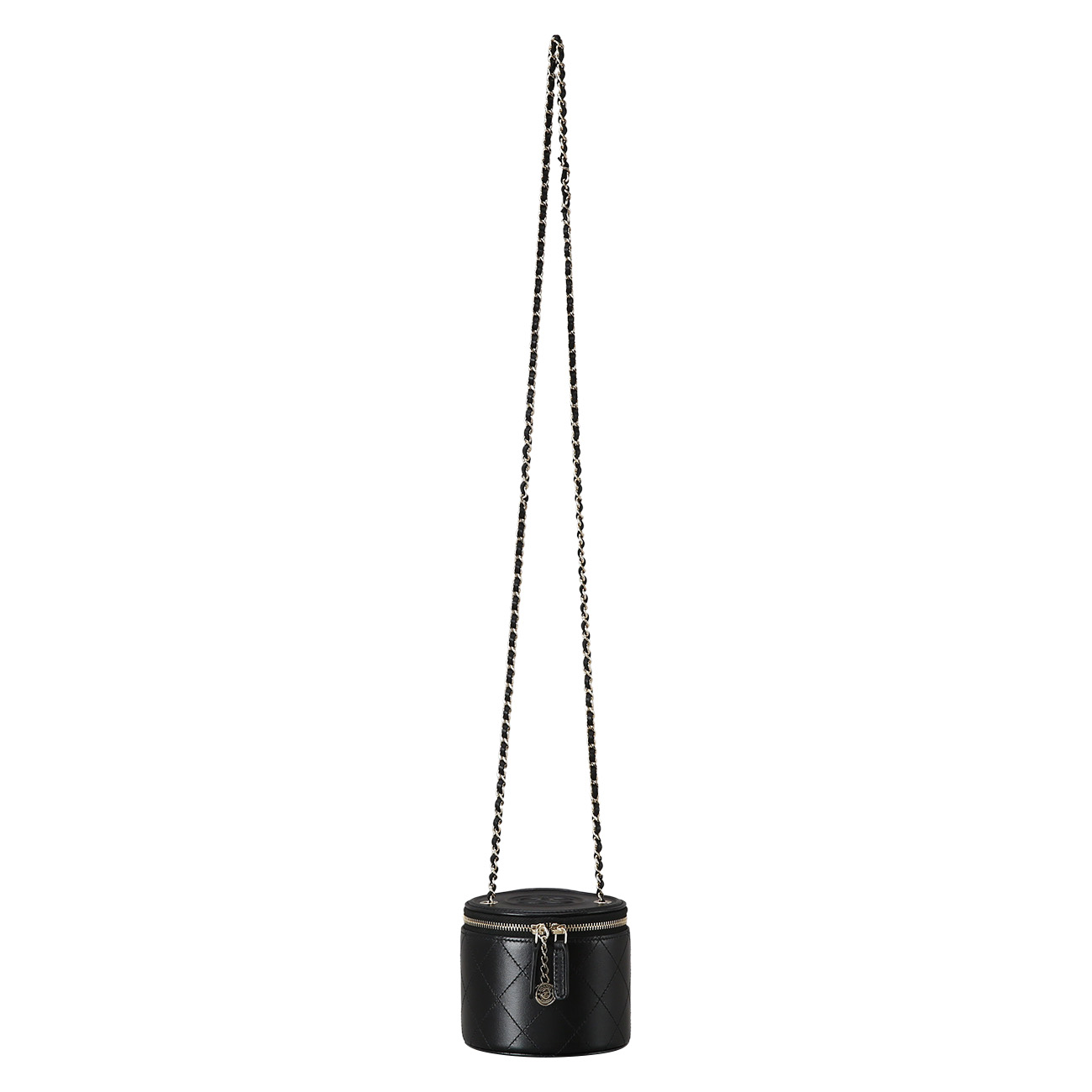 CHANEL(USED)샤넬 시즌 원통 베니티
