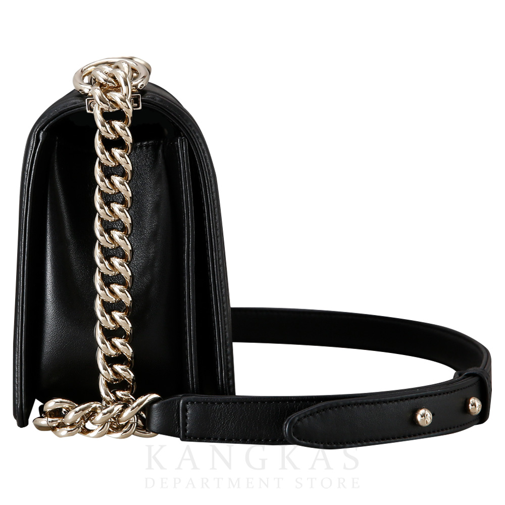 CHANEL(USED)샤넬 램스킨 보이샤넬 미듐