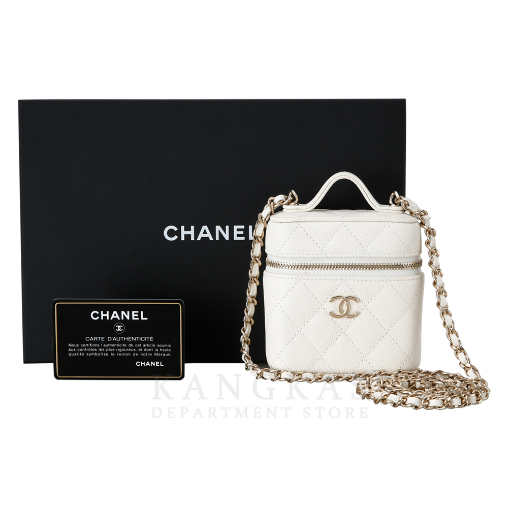 CHANEL(USED)샤넬 캐비어 베니티 미니 체인백