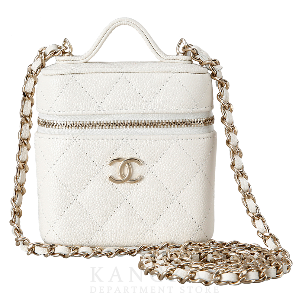 CHANEL(USED)샤넬 캐비어 베니티 미니 체인백