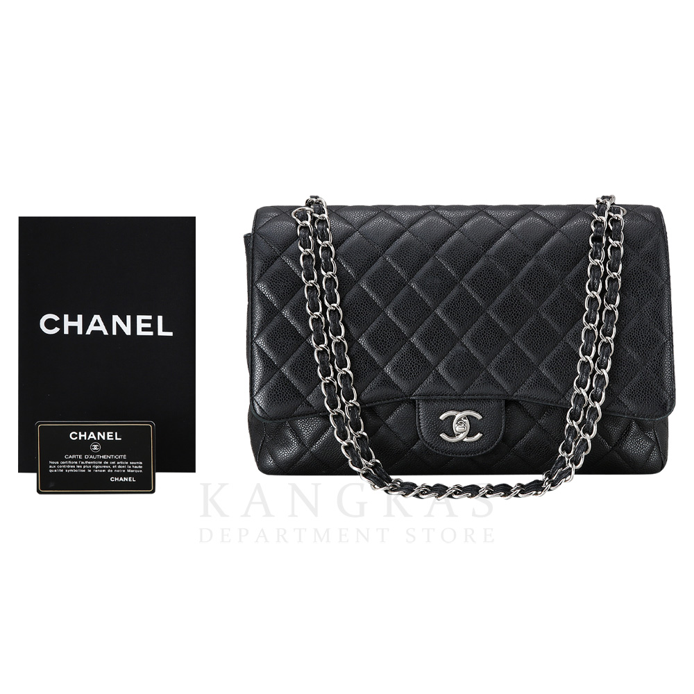 CHANEL(USED)샤넬 캐비어 클래식 맥시 플랩백