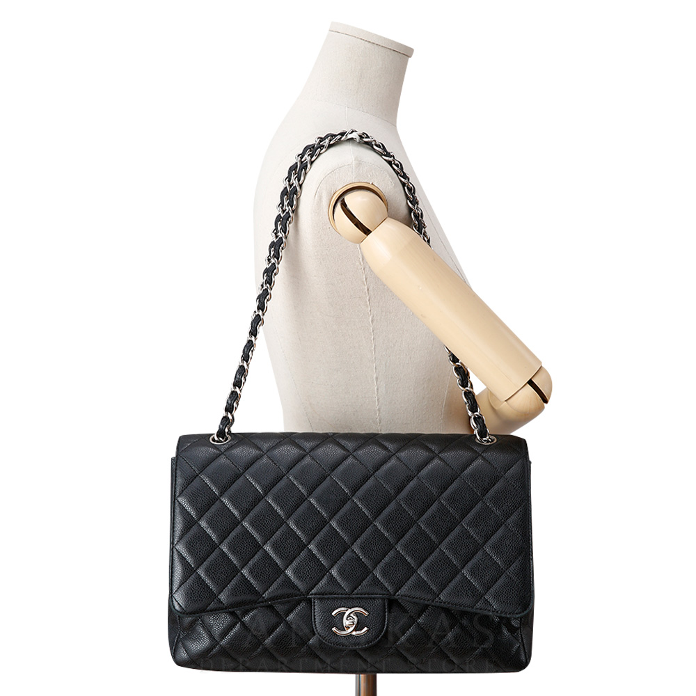 CHANEL(USED)샤넬 캐비어 클래식 맥시 플랩백