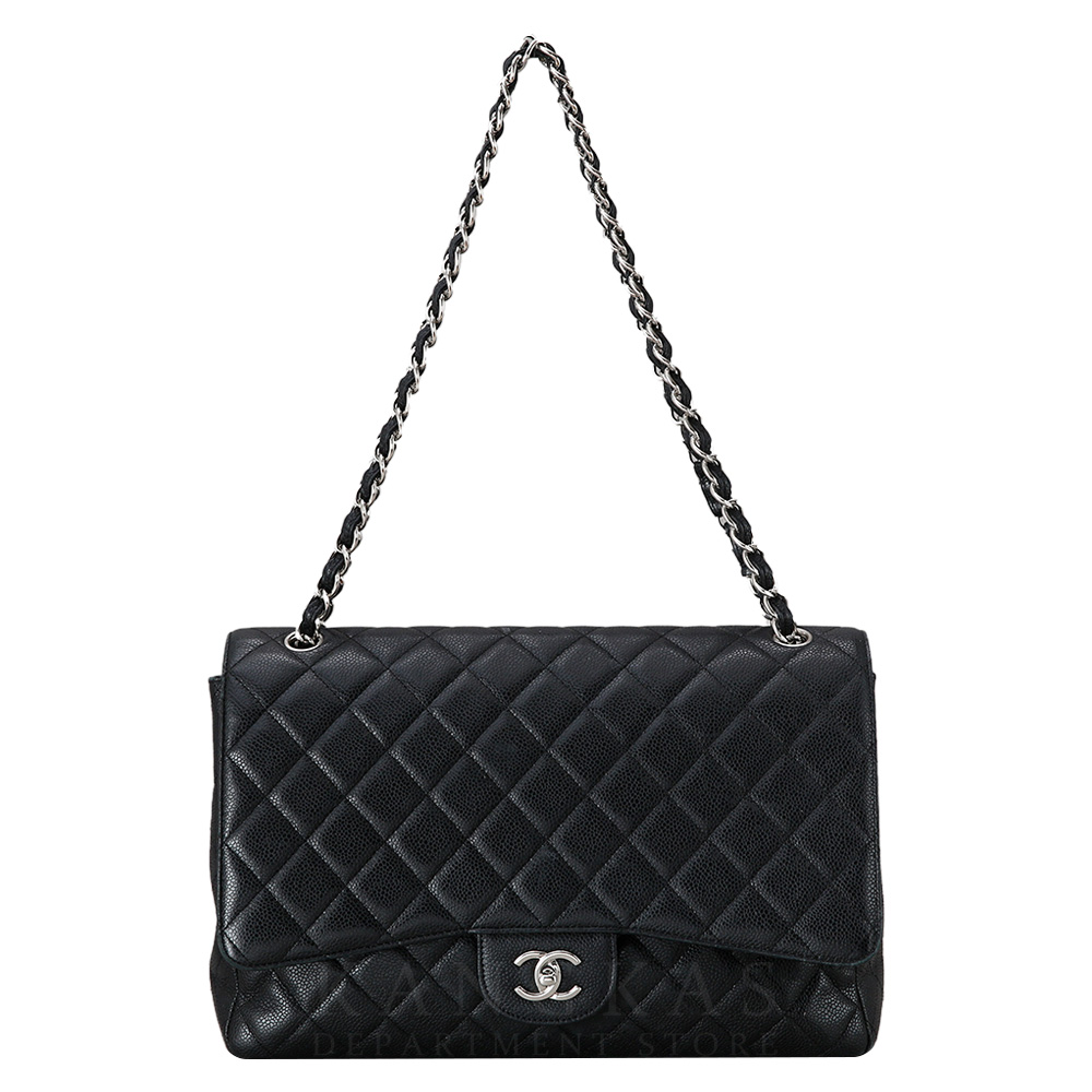 CHANEL(USED)샤넬 캐비어 클래식 맥시 플랩백