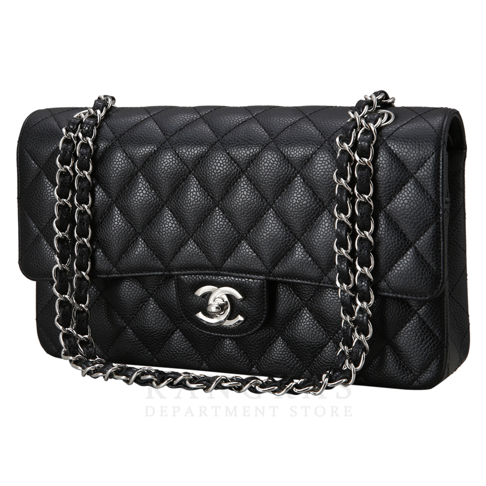 CHANEL(USED)샤넬 캐비어 클래식 미듐 플랩백