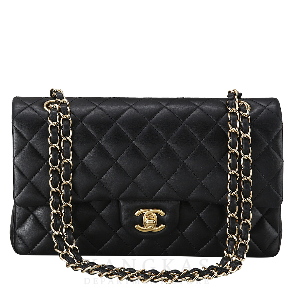 CHANEL(USED)샤넬 램스킨 클래식 미듐 플랩백