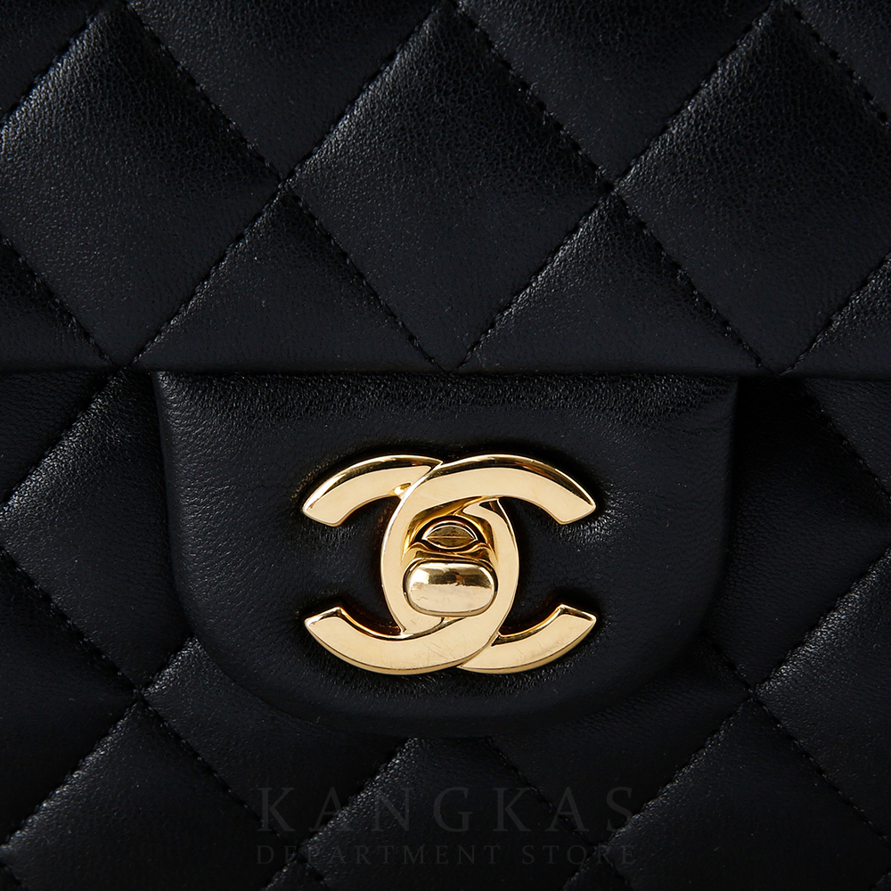CHANEL(USED)샤넬 램스킨 클래식 미듐 플랩백