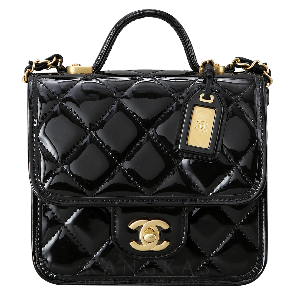 CHANEL(USED)샤넬 시즌 페이던트 탑핸들 플랩백