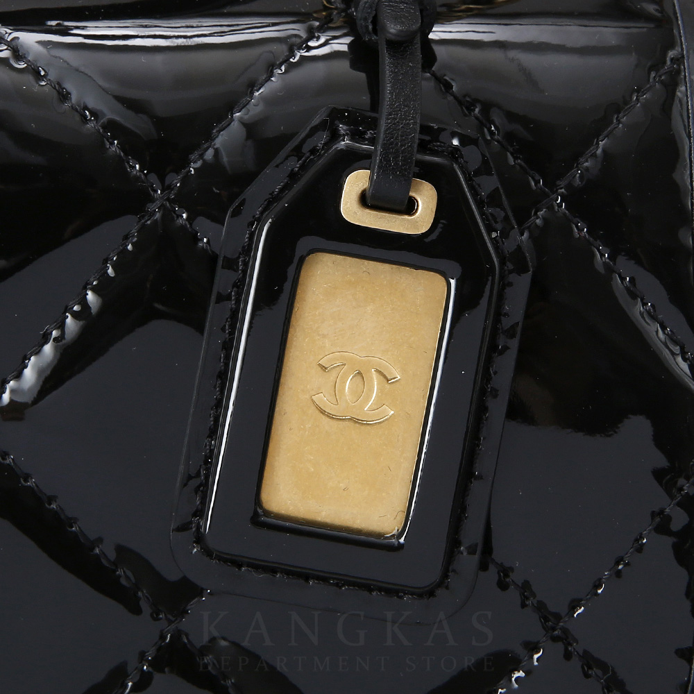 CHANEL(USED)샤넬 시즌 페이던트 탑핸들 플랩백