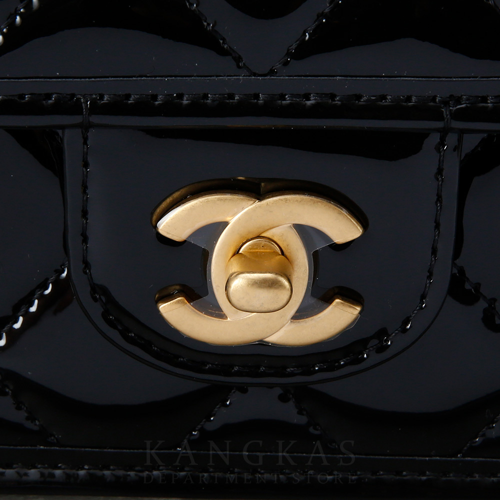 CHANEL(USED)샤넬 시즌 페이던트 탑핸들 플랩백