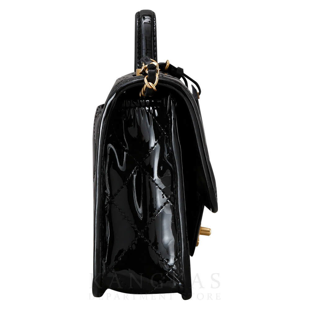 CHANEL(USED)샤넬 시즌 페이던트 탑핸들 플랩백