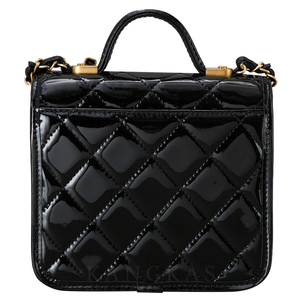 CHANEL(USED)샤넬 시즌 페이던트 탑핸들 플랩백