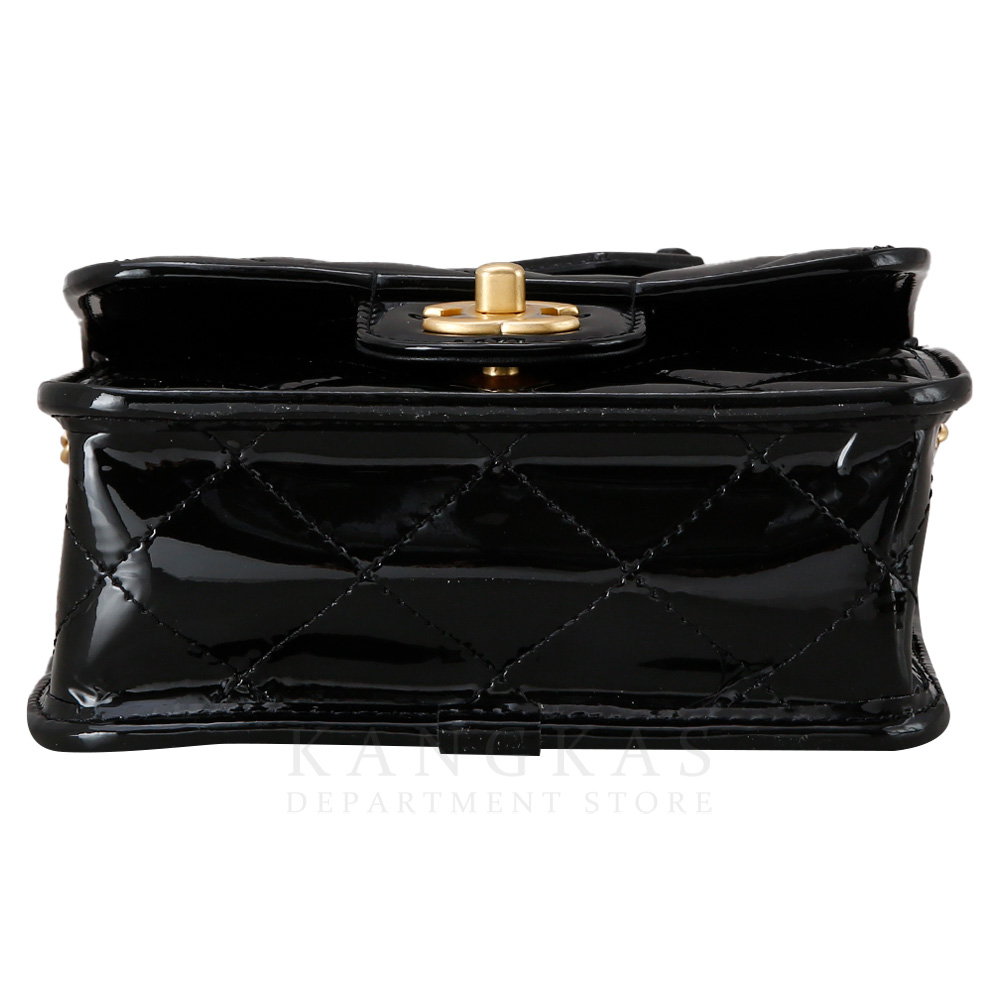 CHANEL(USED)샤넬 시즌 페이던트 탑핸들 플랩백