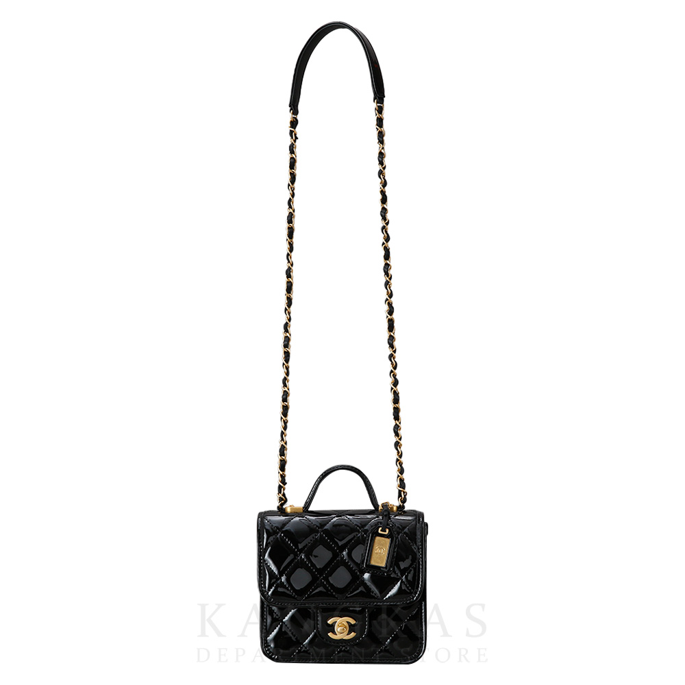 CHANEL(USED)샤넬 시즌 페이던트 탑핸들 플랩백