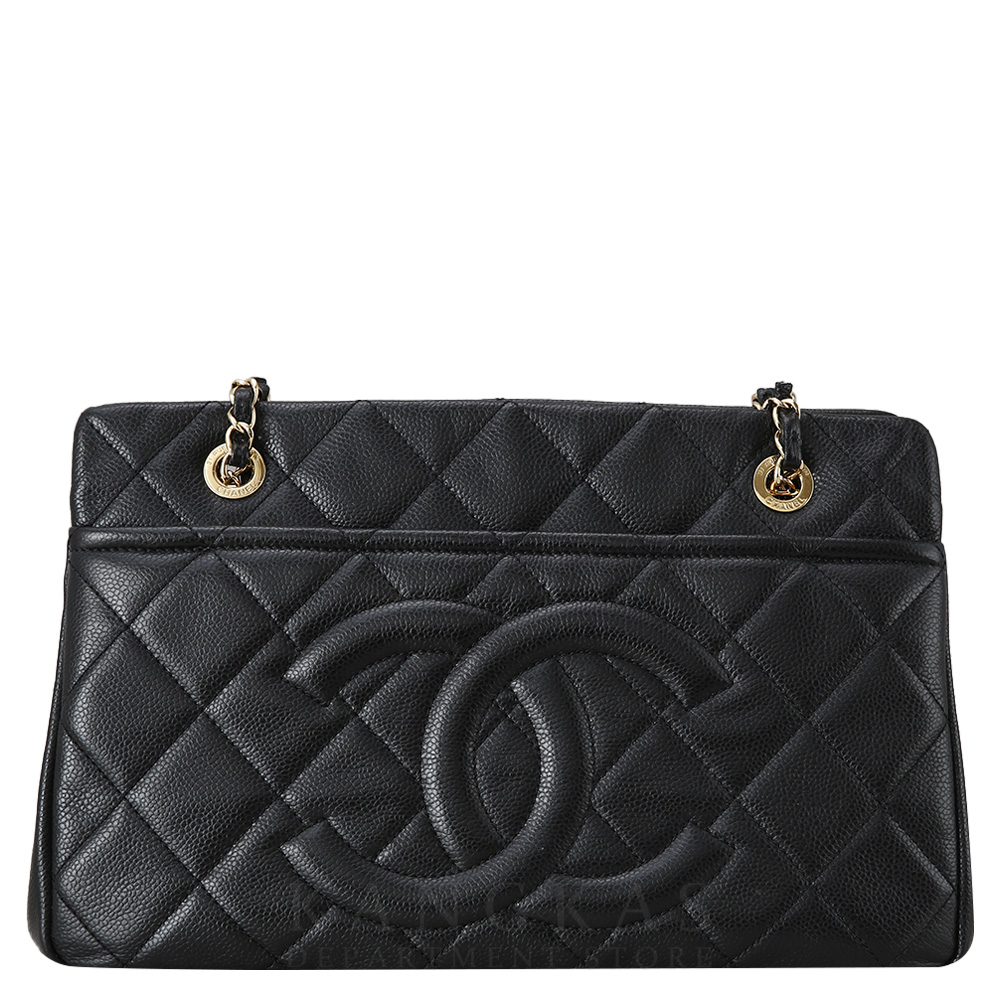 CHANEL(USED)샤넬 소프트캐비어 타임리스 체인 숄더백