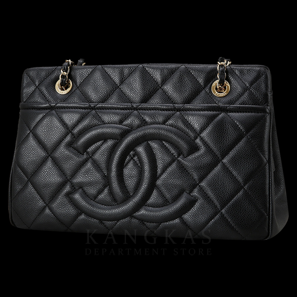 CHANEL(USED)샤넬 소프트캐비어 타임리스 체인 숄더백