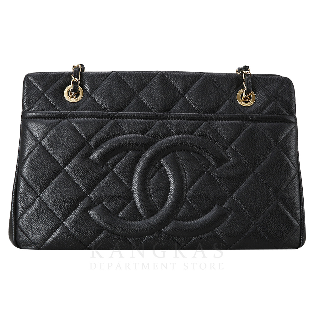 CHANEL(USED)샤넬 소프트캐비어 타임리스 체인 숄더백