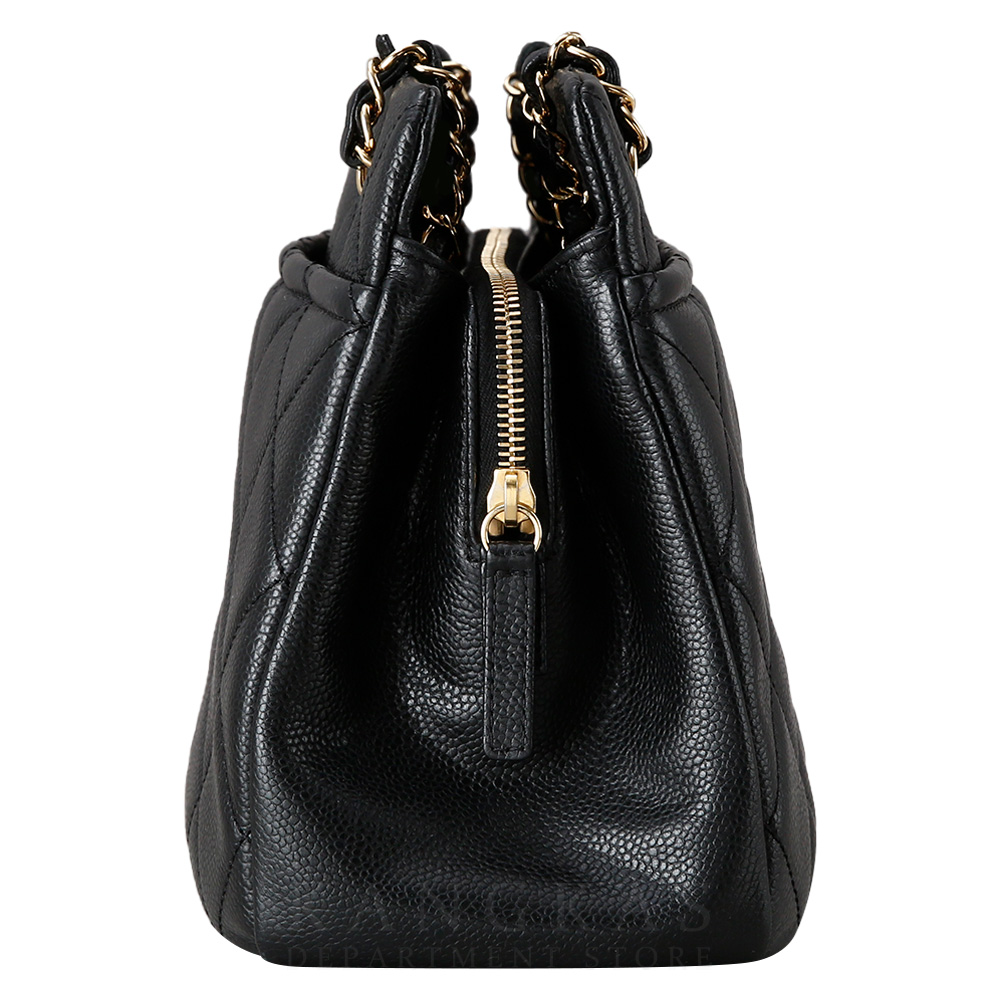 CHANEL(USED)샤넬 소프트캐비어 타임리스 체인 숄더백