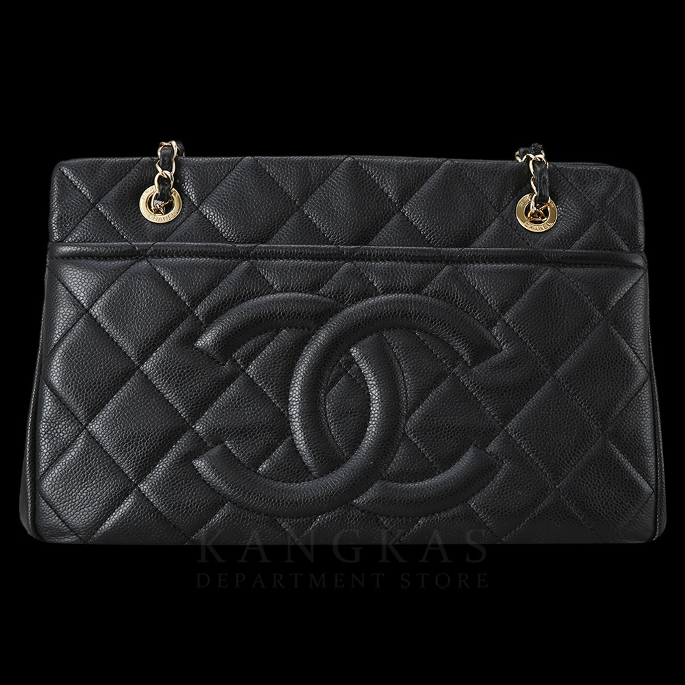 CHANEL(USED)샤넬 소프트캐비어 타임리스 체인 숄더백