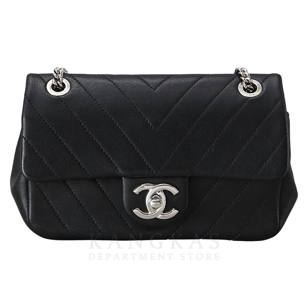 CHANEL(USED)샤넬 쉐브론 클래식 뉴미니
