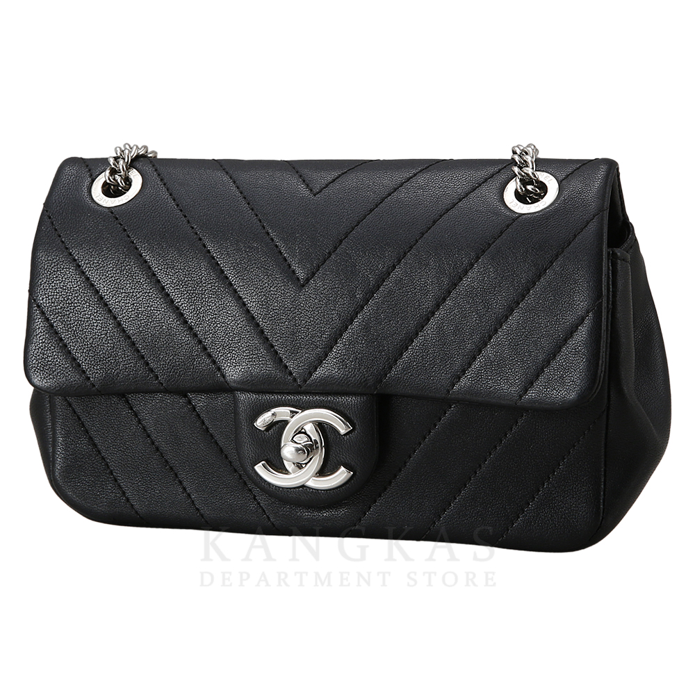 CHANEL(USED)샤넬 쉐브론 클래식 뉴미니