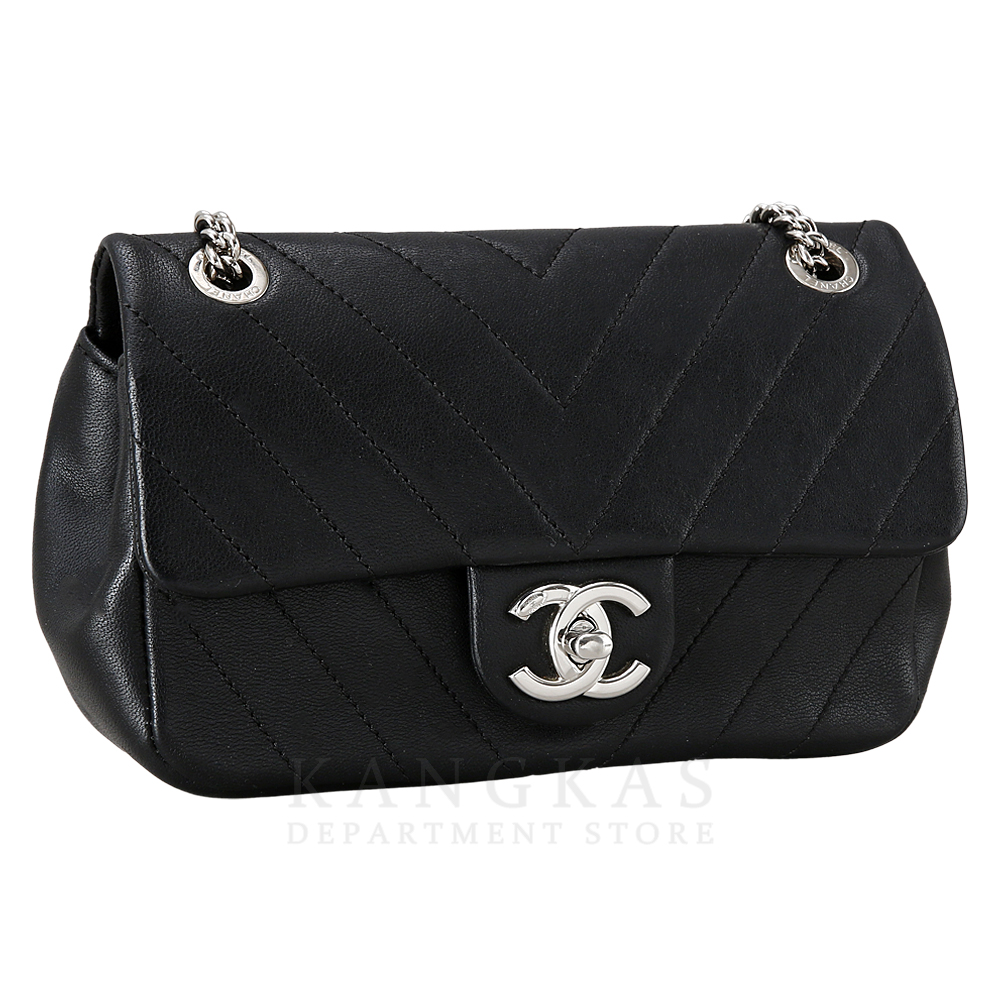 CHANEL(USED)샤넬 쉐브론 클래식 뉴미니