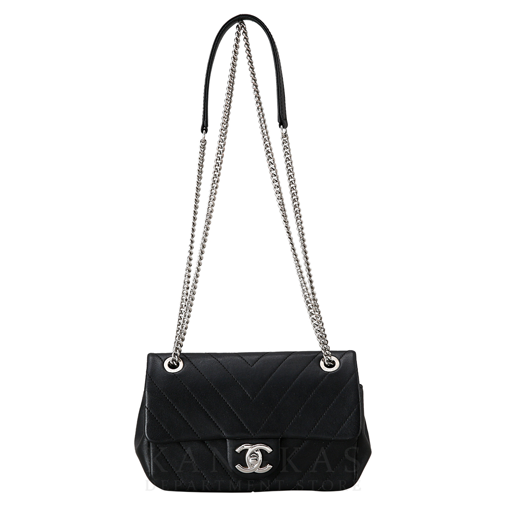 CHANEL(USED)샤넬 쉐브론 클래식 뉴미니