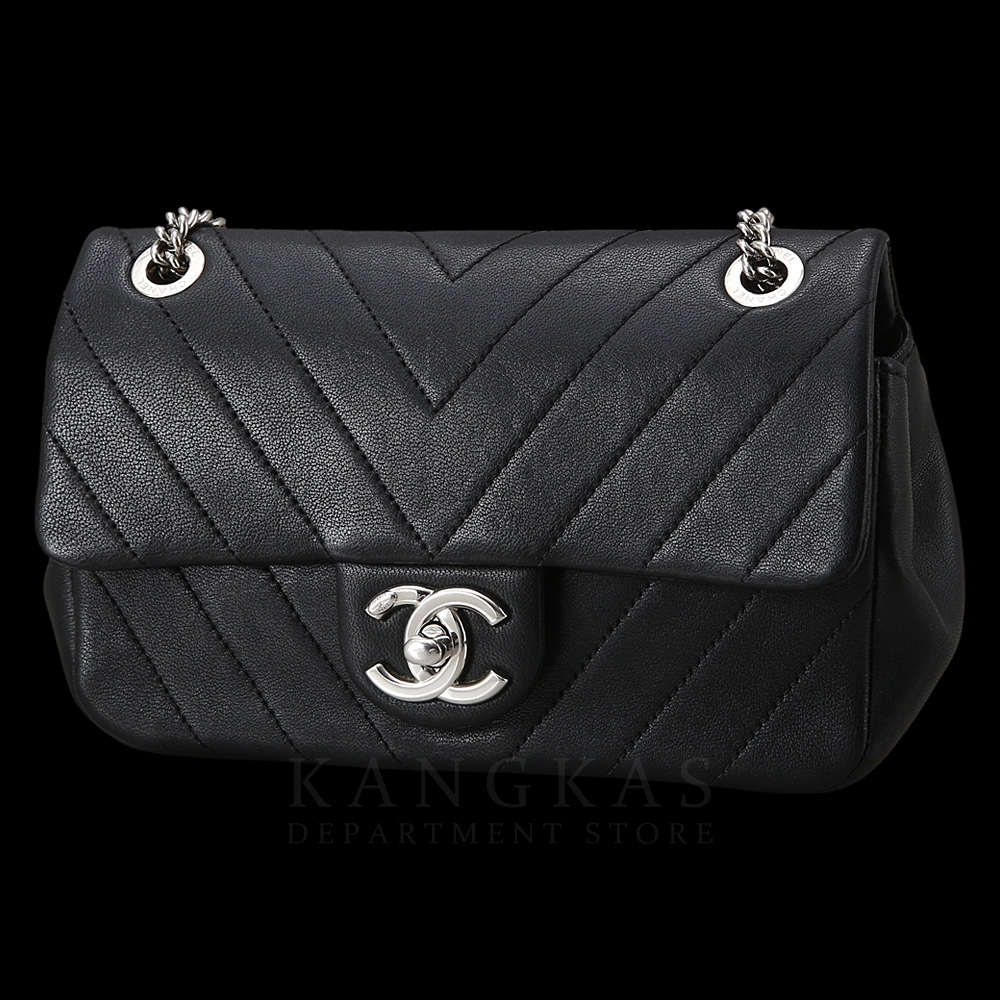 CHANEL(USED)샤넬 쉐브론 클래식 뉴미니