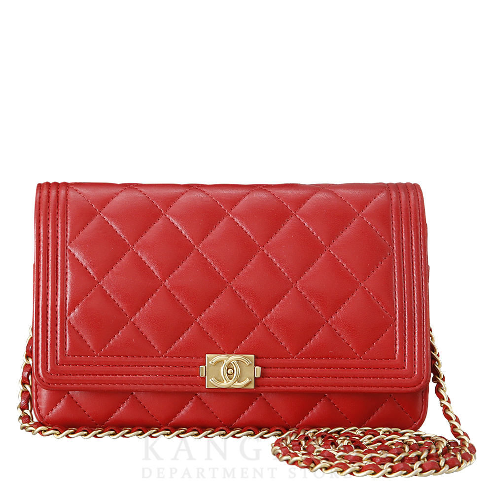 CHANEL(USED)샤넬 보이샤넬 램스킨 WOC