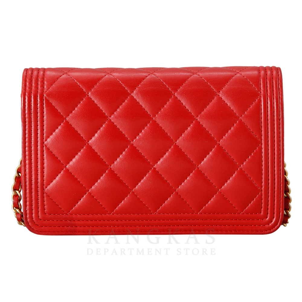 CHANEL(USED)샤넬 보이샤넬 램스킨 WOC