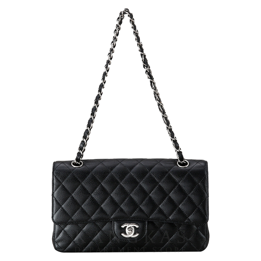 CHANEL(USED)샤넬 캐비어 클래식 미듐 플랩백
