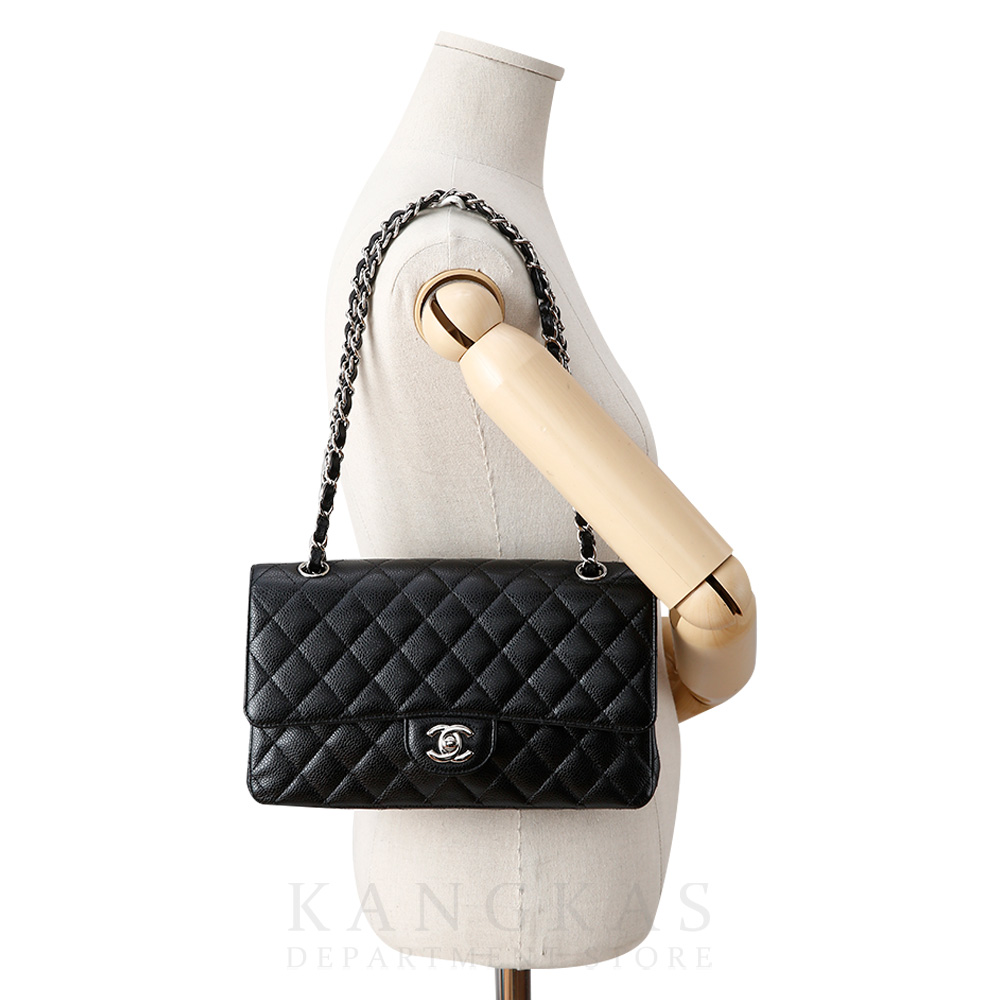 CHANEL(USED)샤넬 캐비어 클래식 미듐 플랩백