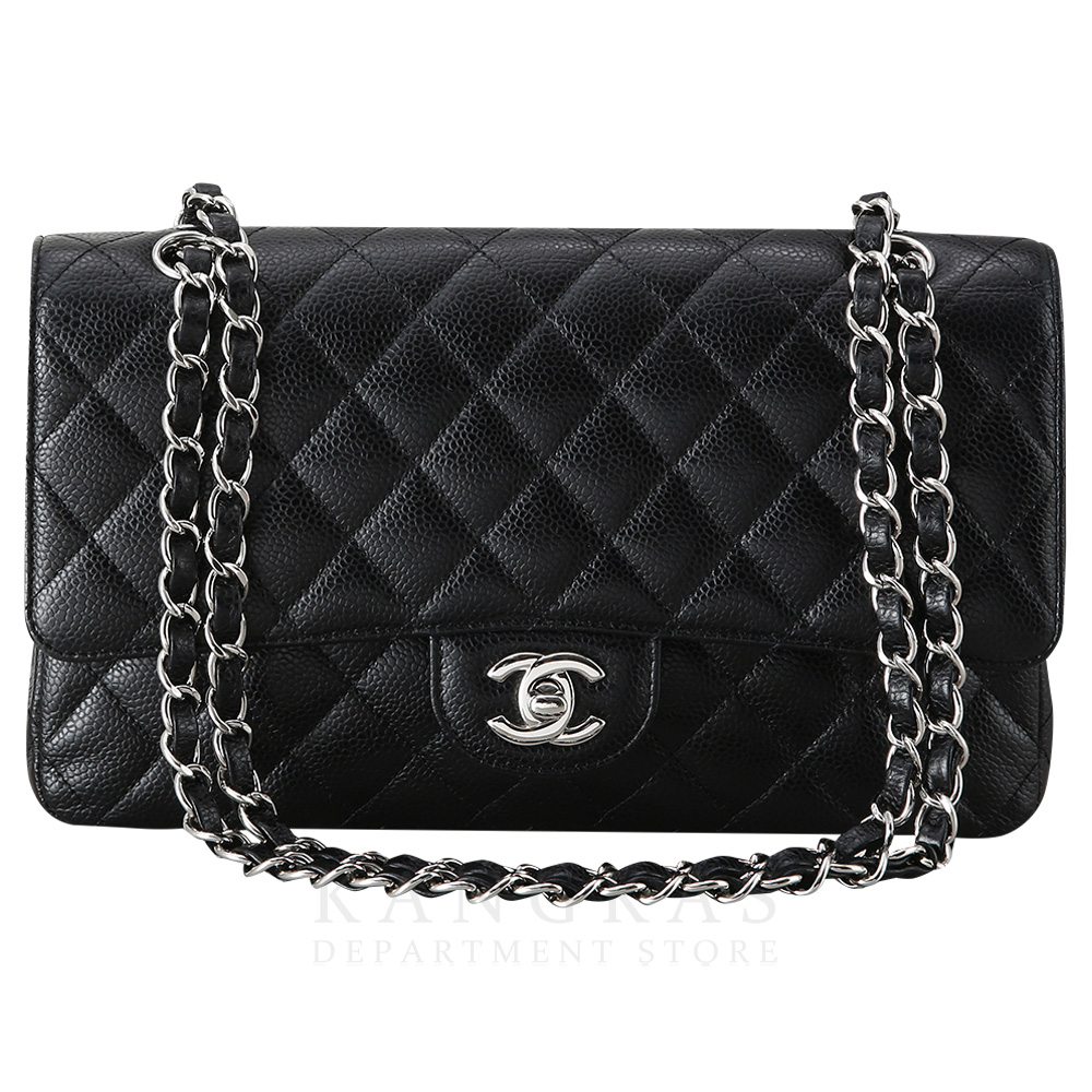 CHANEL(USED)샤넬 캐비어 클래식 미듐 플랩백