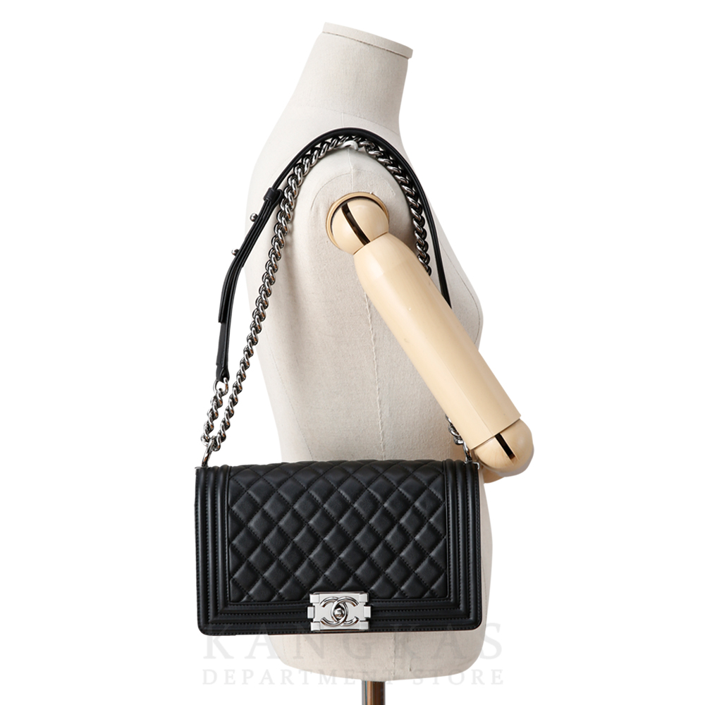 CHANEL(USED)샤넬 보이샤넬 램스킨 미듐
